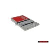 Audi Original S6 Trasero Rotulo Insignia Emblema Cromo Rojo - 4A5853735E 2ZZ