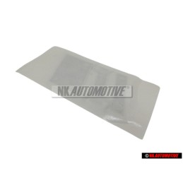 Audi Original S6 Trasero Rotulo Insignia Emblema Cromo Rojo - 4A5853735E 2ZZ
