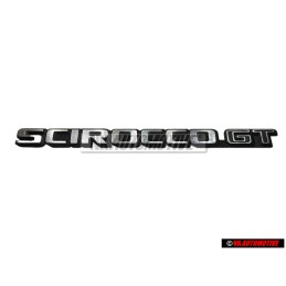 VW Original SCIROCCO GT Trasero Rotulo Insignia Emblema - 533853687B GX2