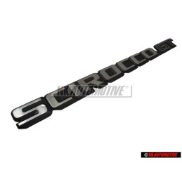 VW Original SCIROCCO GT Trasero Rotulo Insignia Emblema - 533853687B GX2