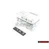 VW Original GTX Trasero Rotulo Insignia Emblema Plata Cepillada - 533853690