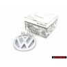 VW Original Frente Simbolo Insignia Emblema Plata - 600853601