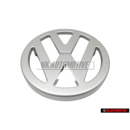 VW Original Frente Simbolo Insignia Emblema Plata - 600853601