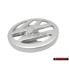 VW Original Frente Simbolo Insignia Emblema Plata - 600853601