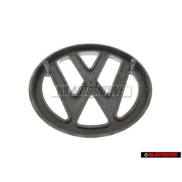 VW Original Frente Simbolo Insignia Emblema Plata - 600853601