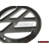 VW Original Frente Simbolo Insignia Emblema Plata - 600853601