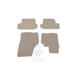 VW Original 1 Juego Alfombrillas Beige Nutria - 5C2863011D ICK