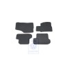 VW Original 1 Juego Alfombrillas Platino/Gris Franela - 5C2863011D KXX