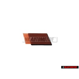 Audi Original S2 Volante Rotulo Insignia Emblema Cromo Rojo - 893419685