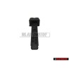 VW Original Boton Negro Satinado - 321819129C 01C