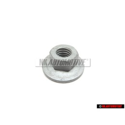 VW Original Tuerca De Collar Hexagonal, Autoasegurante - N 90908301