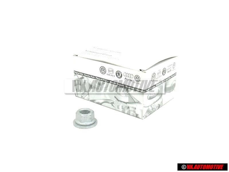 VW Original Tuerca De Collar Hexagonal, Autoasegurante - N 90323706