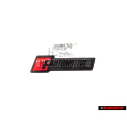 Audi Original RS5 Frente Rotulo Insignia Emblema Negro Rojo - 8W6853736G T94