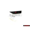 Audi Original RS5 Lado Rotulo Insignia Emblema Negro Rojo - 8W6853601D T94