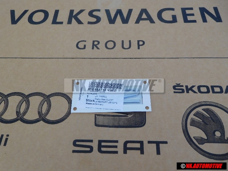 Audi Original 4.2 Trasero Rotulo Insignia Emblema Cromo - 4B0853743N 2ZZ