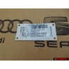 Audi Original 3.7 Trasero Rotulo Insignia Emblema Cromo - 4B0853743M 2ZZ