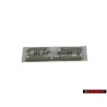 Audi Original 2.5 Trasero Rotulo Insignia Emblema Cromo - 4A9853743E 2ZZ