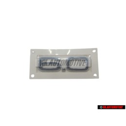 Audi Original 6.0 Trasero Rotulo Insignia Emblema Cromo - 4D0853743F 2ZZ