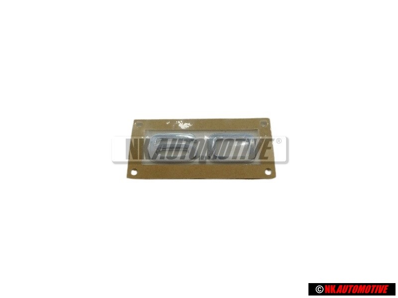 Audi Original 6.0 Trasero Rotulo Insignia Emblema Cromo - 4E0853743M 2ZZ
