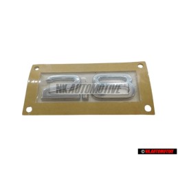 Audi Original 2.8 Trasero Rotulo Insignia Emblema Cromo - 4E0853743AB2ZZ