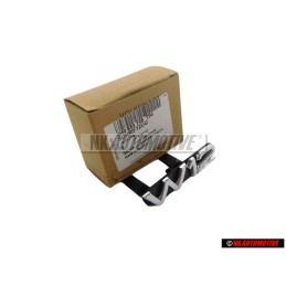 Audi Original W12 Frente Rotulo Insignia Emblema Cromo - 4H0853738 T94