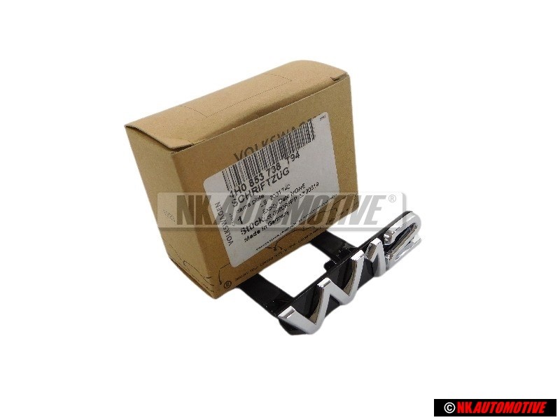 Audi Original W12 Frente Rotulo Insignia Emblema Cromo - 4H0853738 T94