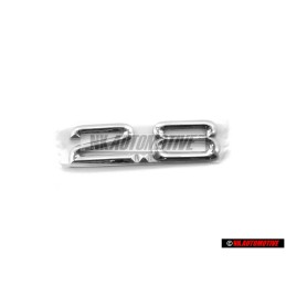 Audi Original 2.8 Trasero Rotulo Insignia Emblema Cromo - 4A5853743M 2ZZ