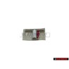 Audi Original T Trasero Rotulo Insignia Emblema Cromo Rojo - 8D0853737E 2ZZ
