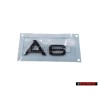 Audi Original A6 Trasero Rotulo Insignia Emblema Negro - 4F0853741B T94