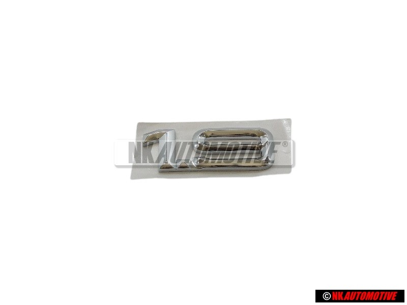 Audi Original 1.9 Trasero Rotulo Insignia Emblema Cromo - 8A0853743B 2ZZ