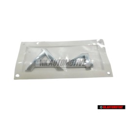 Audi Original A4 Trasero Rotulo Insignia Emblema Cromo - 8E0853741 2ZZ
