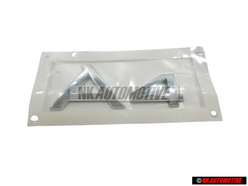 Audi Original A4 Trasero Rotulo Insignia Emblema Cromo - 8E0853741 2ZZ