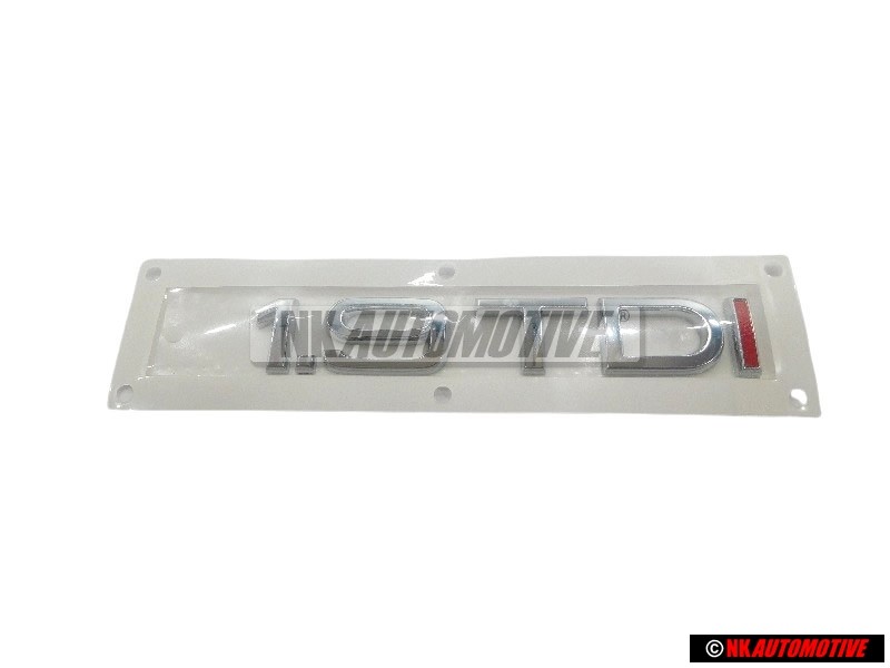 Audi Original 1.9 TDI Trasero Rotulo Insignia Emblema - 8L0853743K 2ZZ