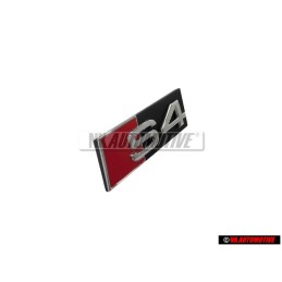 Audi Original S4 Frente Rotulo Insignia Emblema - 8E0853736D 2ZZ