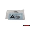 Audi Original A3 Trasero Rotulo Insignia Emblema Negro - 8Y4853741 T94