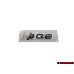 Audi Original SQ8 Trasero Rotulo Insignia Emblema Negro Rojo - 4M8853735A T94