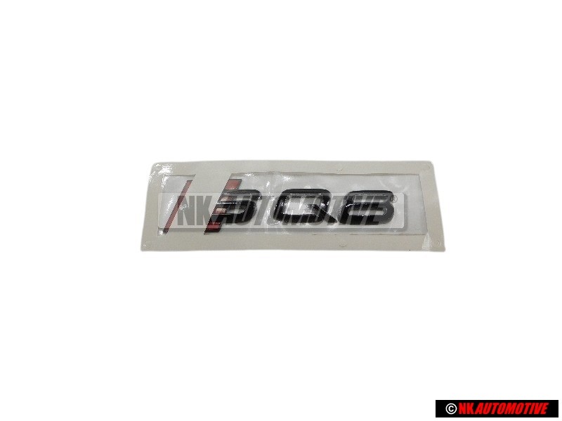 Audi Original SQ8 Trasero Rotulo Insignia Emblema Negro Rojo - 4M8853735A T94