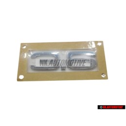 Audi Original 3.6 Trasero Rotulo Insignia Emblema Cromo - 4L0853743A 2ZZ