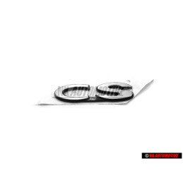 Audi Original CS Trasero Rotulo Insignia Emblema Plata - 443853741A 2ZZ
