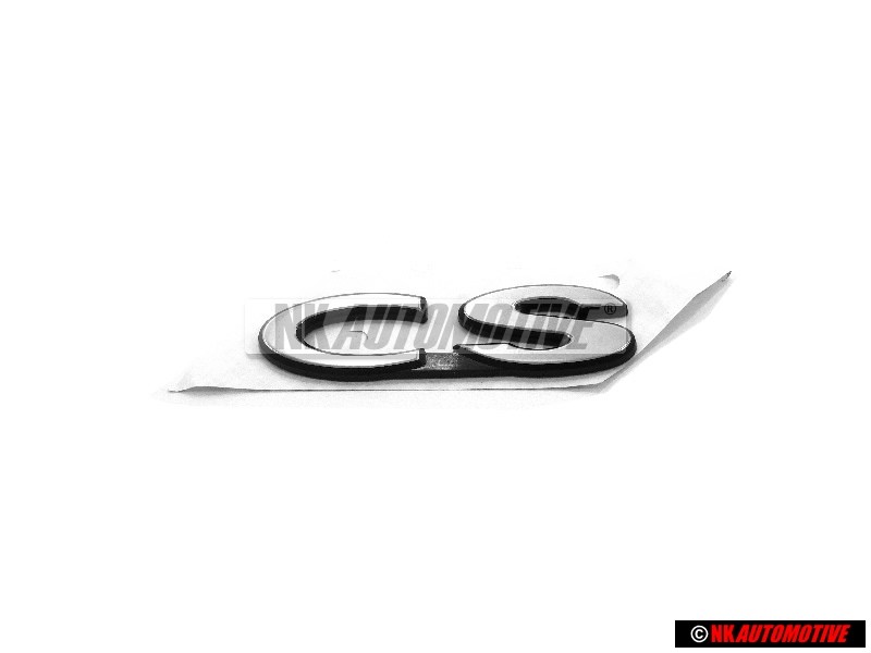 Audi Original CS Trasero Rotulo Insignia Emblema Plata - 443853741A 2ZZ