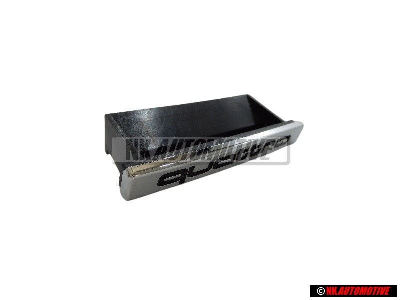 Audi Original QUATTRO Frente Rotulo Insignia Emblema Cromo - 8T0853736A 2ZZ