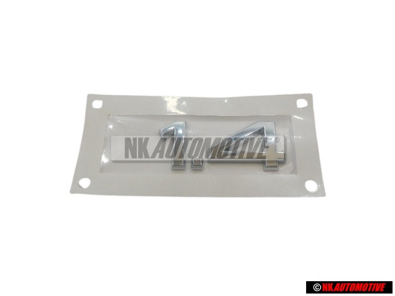Audi Original 1.4 Trasero Rotulo Insignia Emblema Cromo - 8Z0853743A 2ZZ