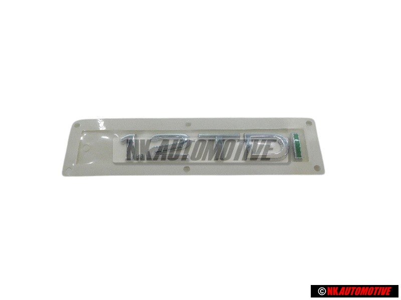Audi Original 1.2 TDI Trasero Rotulo Insignia Emblema Cromo - 8Z0853743C 2ZZ