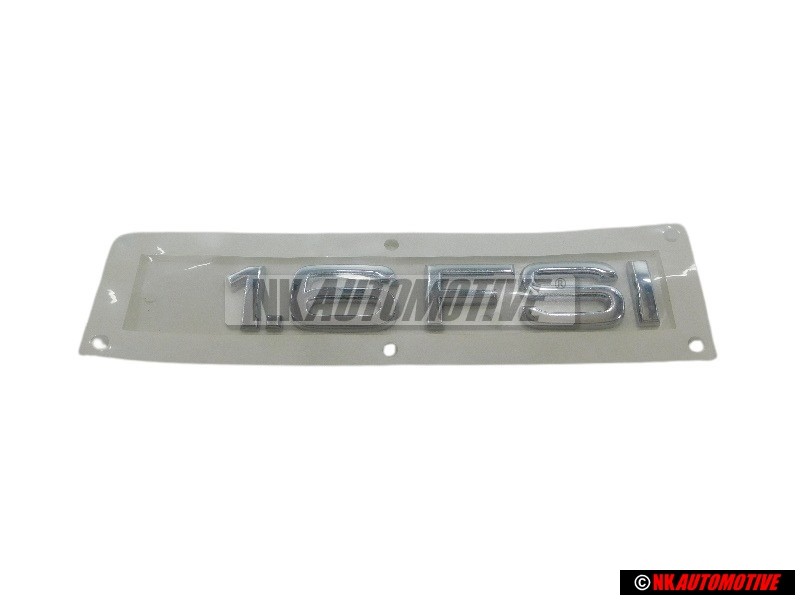 Audi Original 1.6 FSI Trasero Rotulo Insignia Emblema Cromo - 8Z0853743J 2ZZ