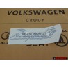 VW Original Rotulo Autoadhesivo Gris/Azul/Violeta - 155853687S F80