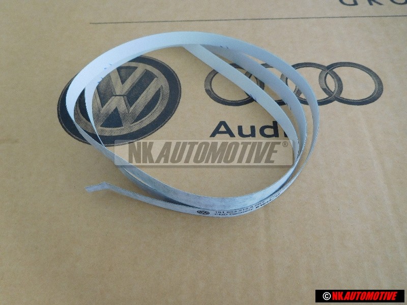 VW Original Cintas Adorno P. Puerta Negro Satinado - 191853515A 6BX