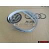 VW Original Cintas Adorno P. Puerta Negro Satinado - 191853515A 6BX