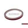 VW Original Cintas Adorno P. Parachoques Rojo - 1H0807243 3ZR