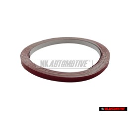 VW Original Cintas Adorno P. Parachoques Rojo - 1H0807243 3ZR