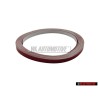 VW Original Cintas Adorno P. Parachoques Rojo - 1H0807243 3ZR